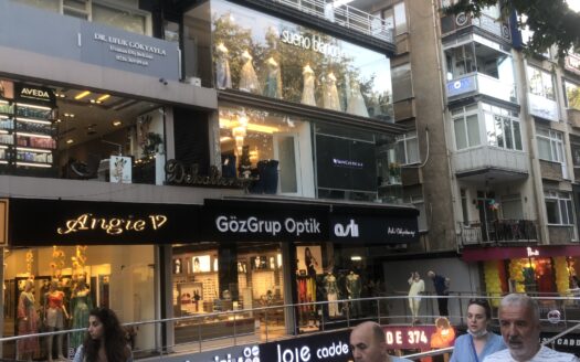 Bagdad street two shop apartments for sale Turkey istanbuls best shopping disctricy