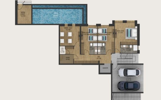 BODRUM YALIKAVAK LAND INVESTMENT VILLA PROJECT 40 VILLAS WILL BE BUILD WITH 50% SHARE