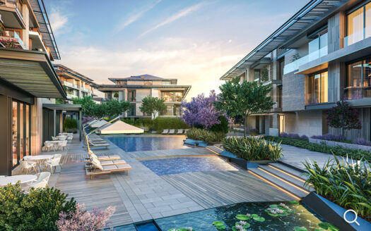 İSTİNYE NİDAPARK TAHİNCİOGLU LUXURY APARTMENTS FOR SALE AMAZİNG SEA VİEW