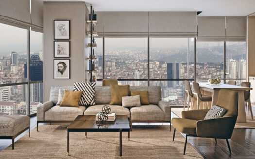 Maslak Nidapark amazing location vadi istanbul view for sale