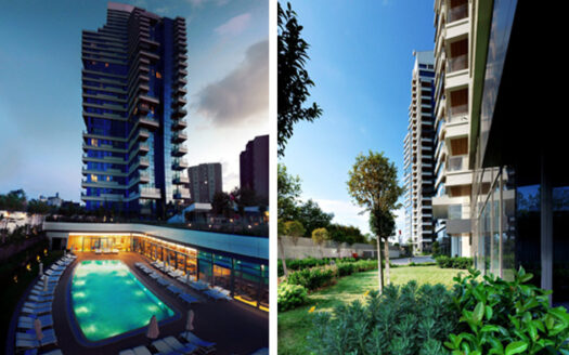 Maslak Nidapark amazing location vadi istanbul view for sale