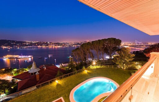 KURUCESME İSTANBUL BOSPHORUS VİEW VİLLA AND LAND FOR SALE