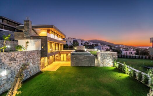 BODRUM VİLLA FOR SALE FULL SEA AND MARİNA VİEW