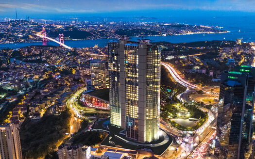 CİFTCİ TOWER NEXT TO ZORLU CENTRE FULL BOSPHORUS VIEW İSTANBUL FOR SALE