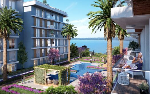 BUYUKCEKMECE ISTANBUL SEA VIEW PROPERTY CASABLU LUXURY FOR SALE TURKISH CITIZENSHIP