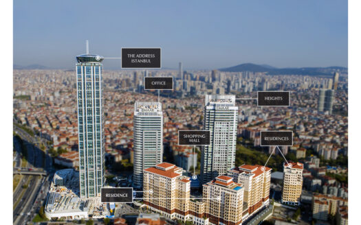 ADDRESS RESIDENCE EMAAR ISTANBUL RENT GUARANTEE 1+1 FOR SALE