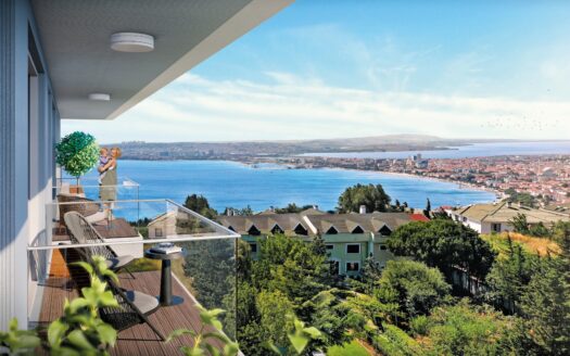 BUYUKCEKMECE ISTANBUL SEA VIEW PROPERTY CASABLU LUXURY FOR SALE TURKISH CITIZENSHIP