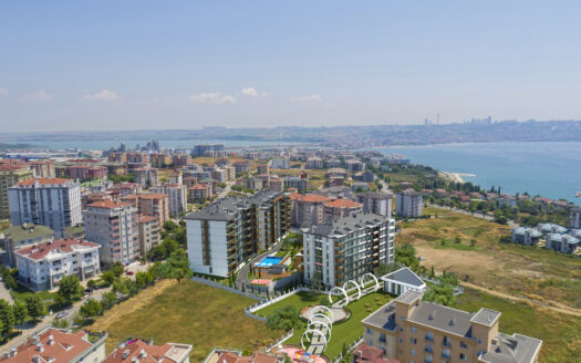 BUYUKCEKMECE LOW BUDGET SEA VIEW PROPERTY WITH FULL FACILITIES ISTANBUL FOR SALE