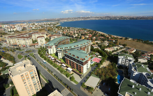 AMAZING BUYUKCEKMECE ISTANBUL SEA VIEW LOW BUDGET APARTMENT COMPOUND