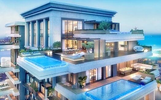 ISTANBUL NISANTASI PROPERTY WITH BOSPHORUS VIEW, BEST LOCATION, LUXURY SWIMMING POOLS