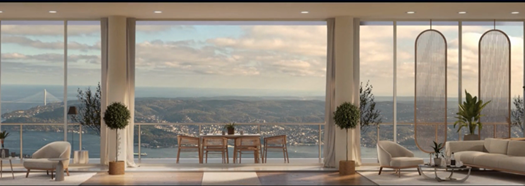 ISTANBUL LUXURY PENTHOUSE FULL BOSPHORUS AND BELGRADE MASLAK